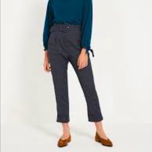 Frank and Oak plaid pants in perfect condition